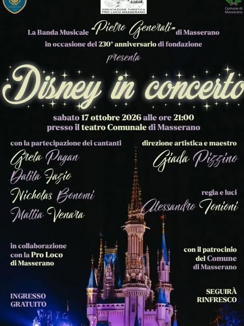 Plakat von Disney in concerto