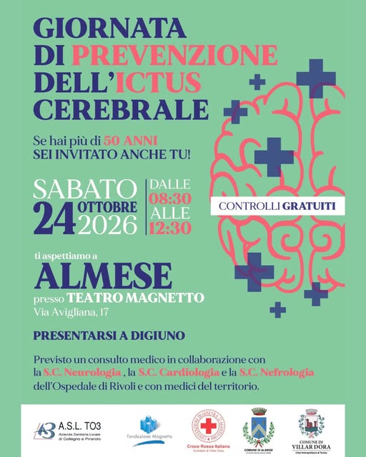 Poster for Giornata di Prevenzione dell'Ictus Cerebrale