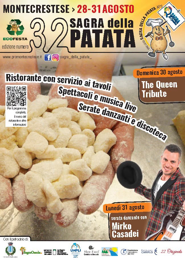 Affiche de Sagra della Patata 2026 - XXXII edizione