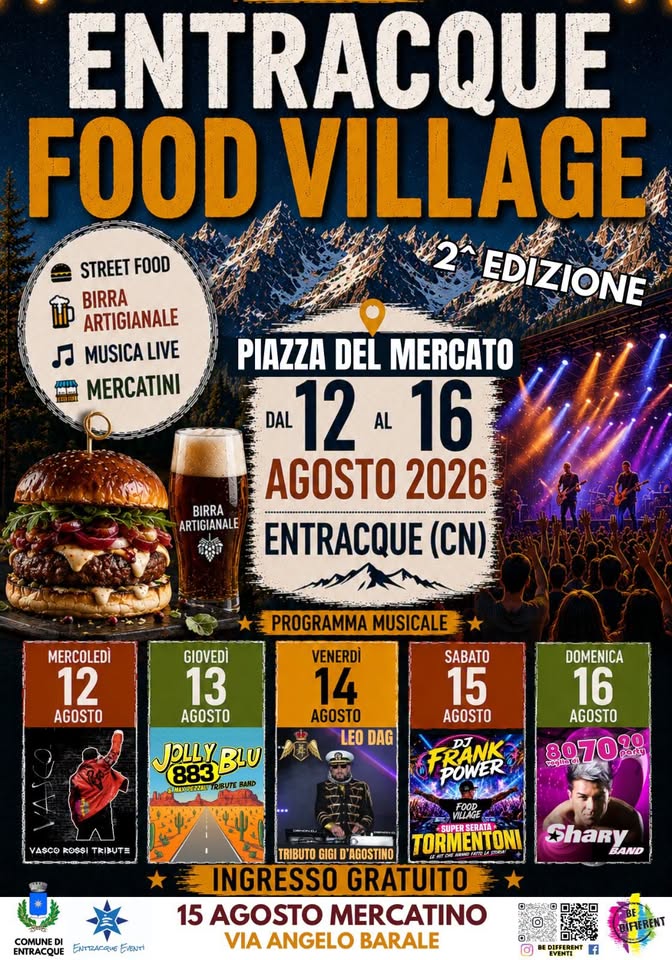 Locandina: Entracque Food Village