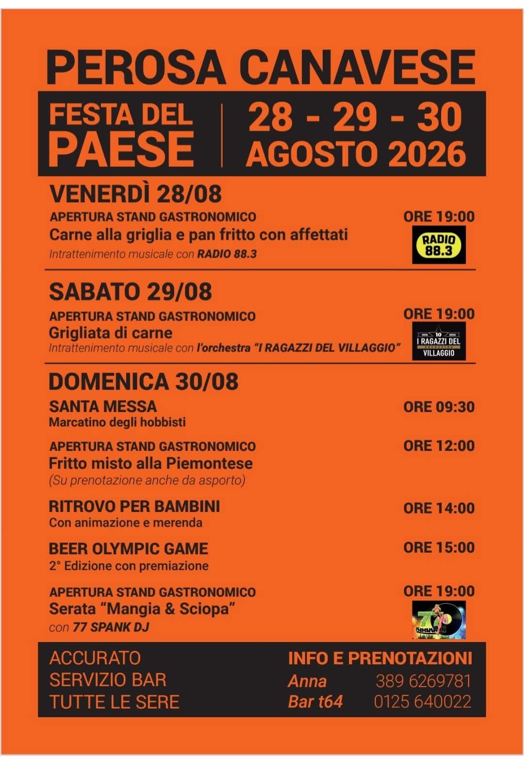 Affiche de Festa del Paese