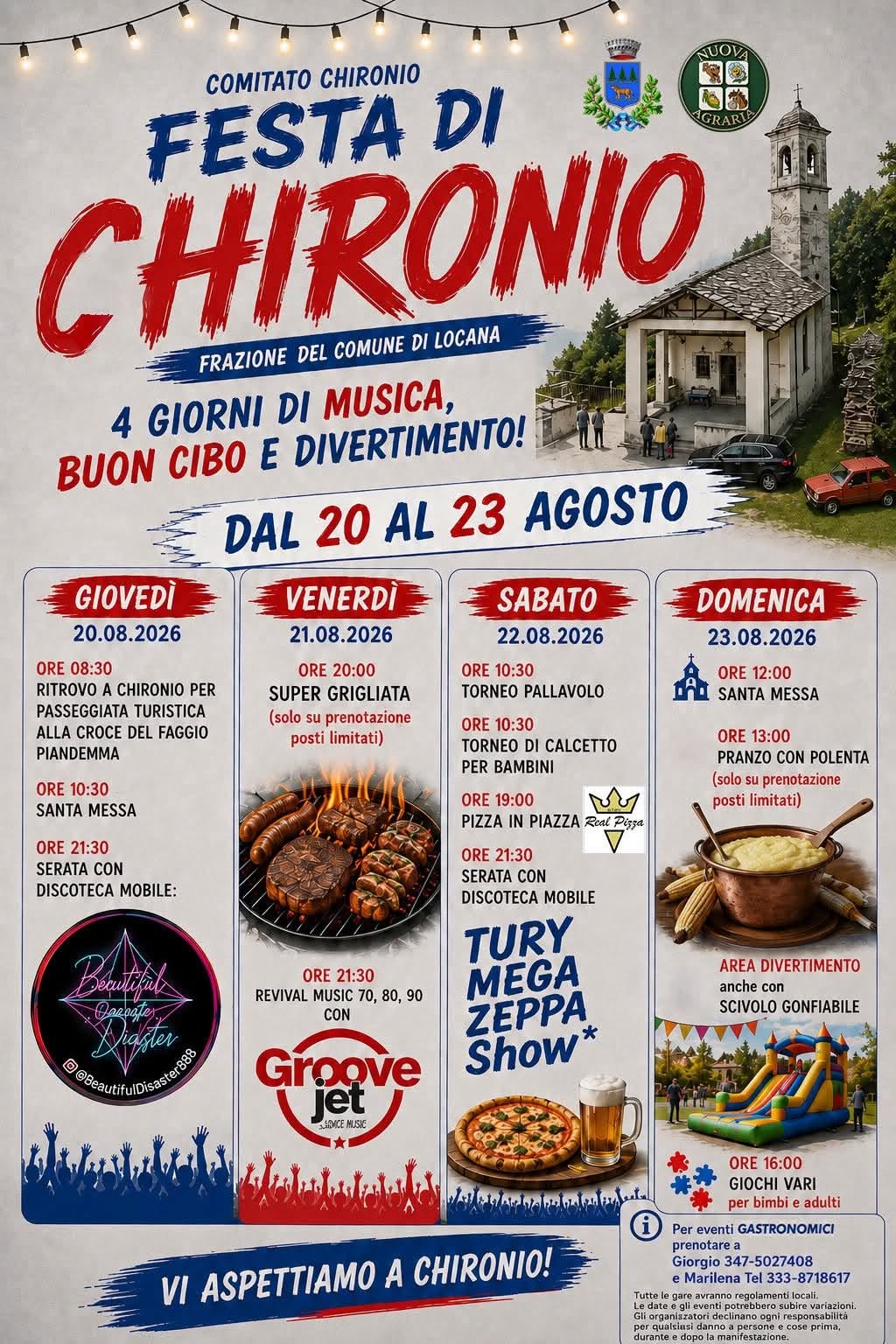 Affiche de Festa di Chironio