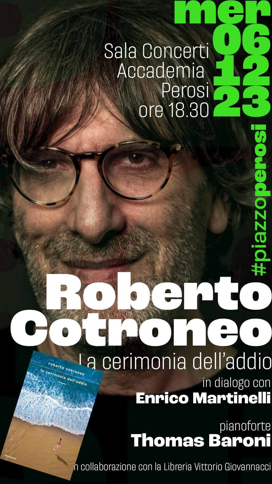 Affiche de Roberto Cotroneo presenta "La cerimonia dell'addio"