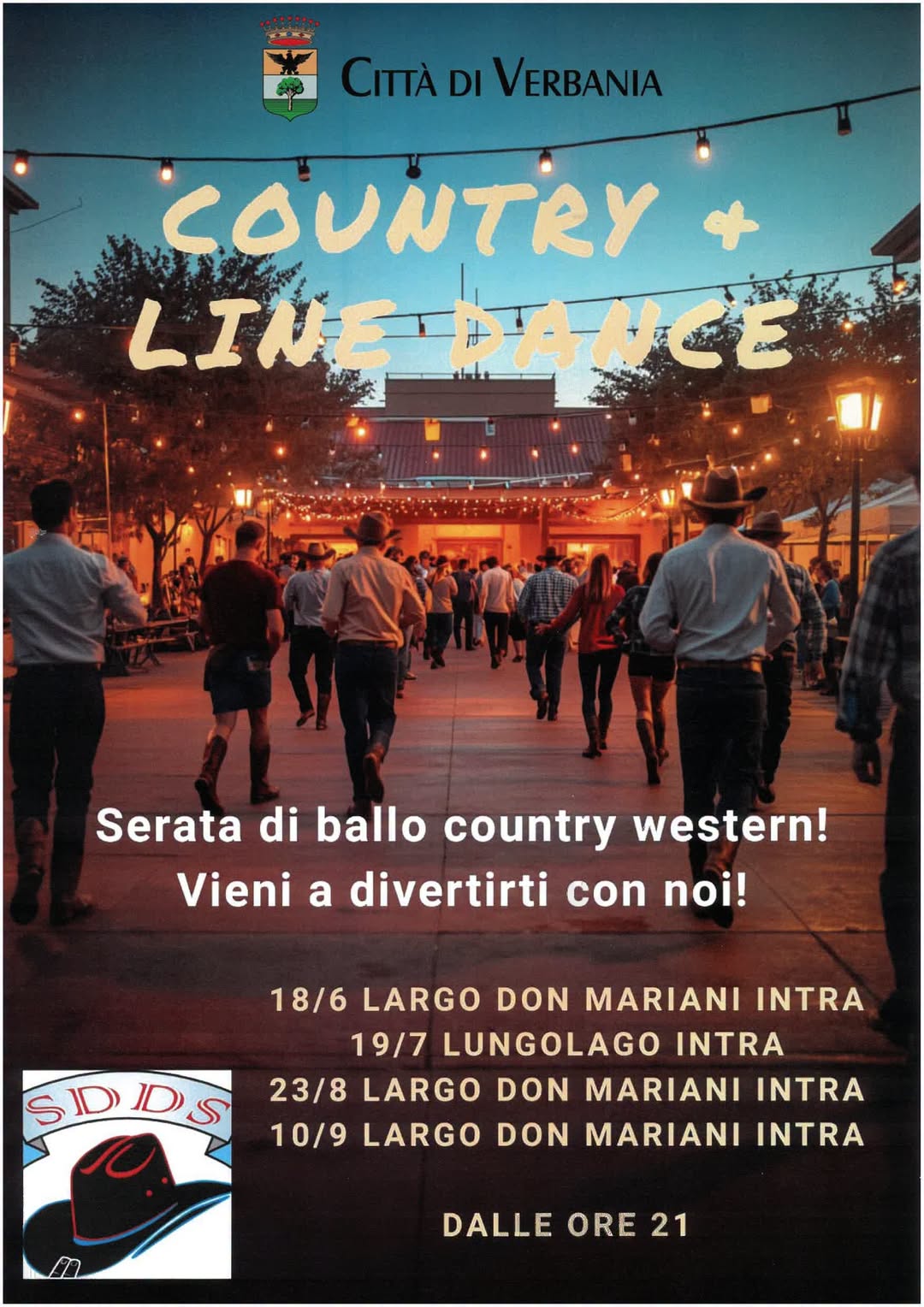 Locandina di COUNTRY + LINE DANCE