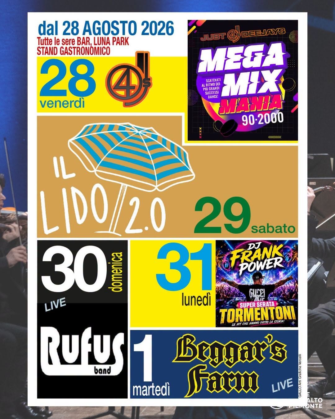 Locandina di Settimana di musica al Lido 2.0