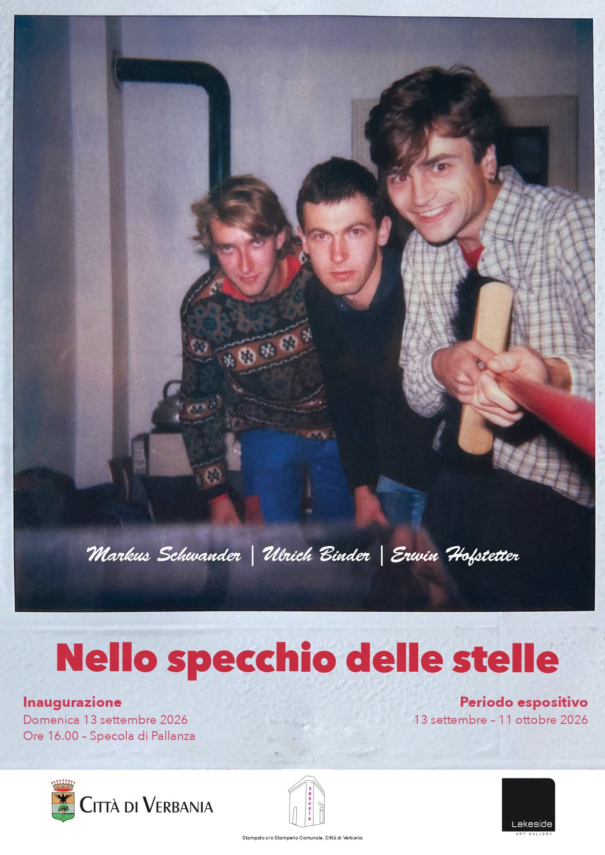 Plakat von Nello specchio delle stelle