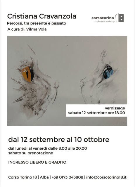Plakat von Cristiana Cravanzola - Percorsi, tra presente e passato
