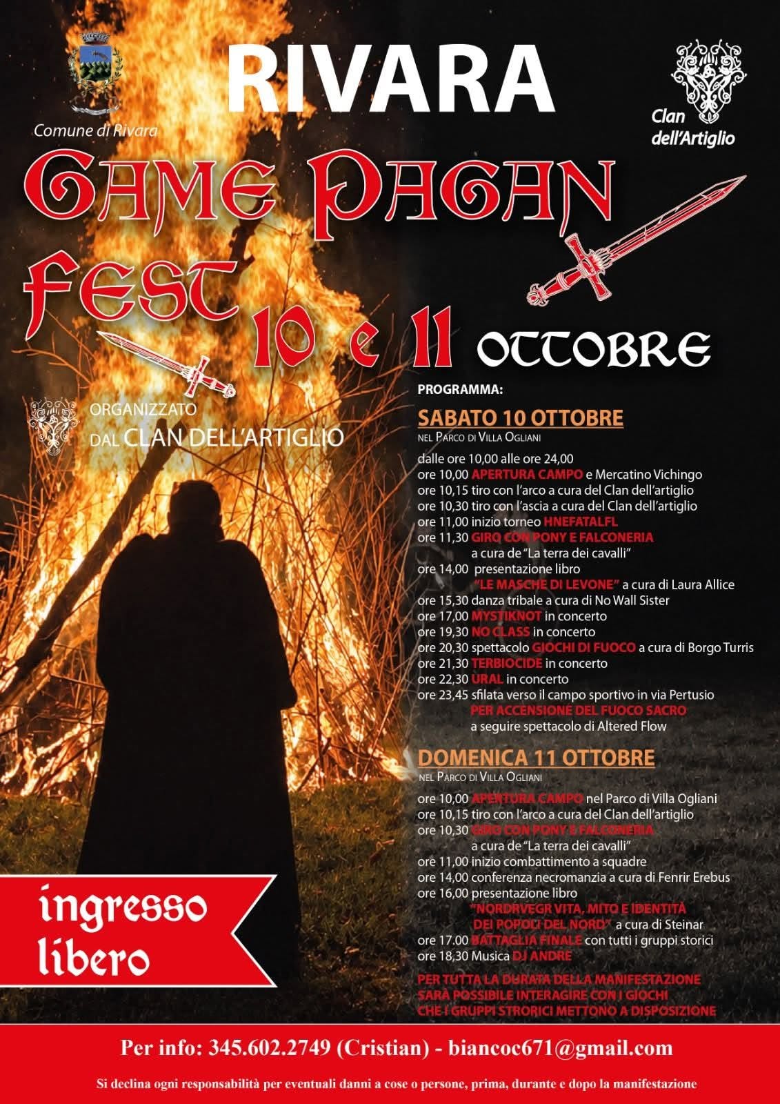 Poster for Game Pagan Fest