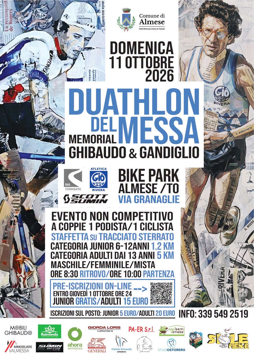 Poster for Duathlon del Messa Memorial Ghibaudo & Gandiglio