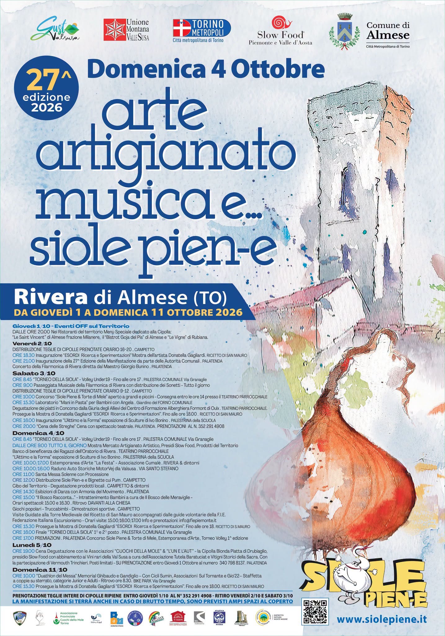 Poster for Arte, Artigianato, Musica e… Siole Pien-e