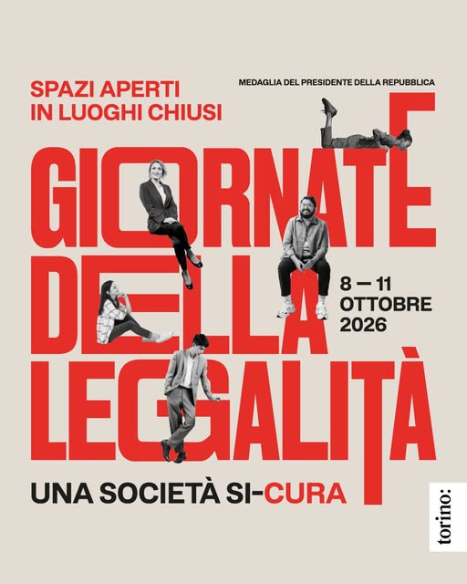 Plakat von Giornate della Legalità 2026 – Una società si-cura