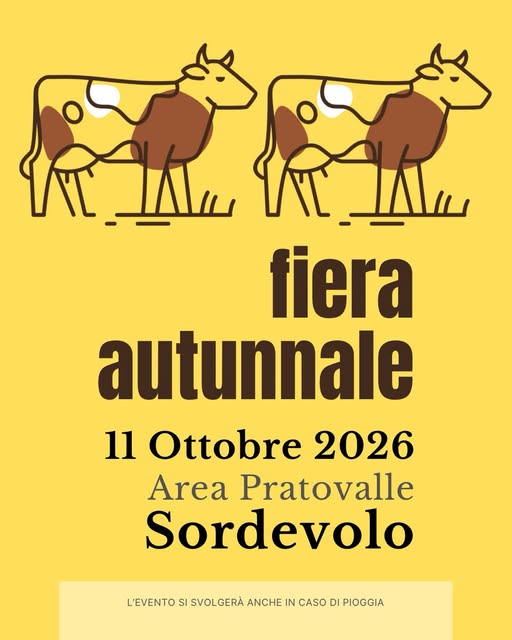 Plakat von Fiera Autunnale