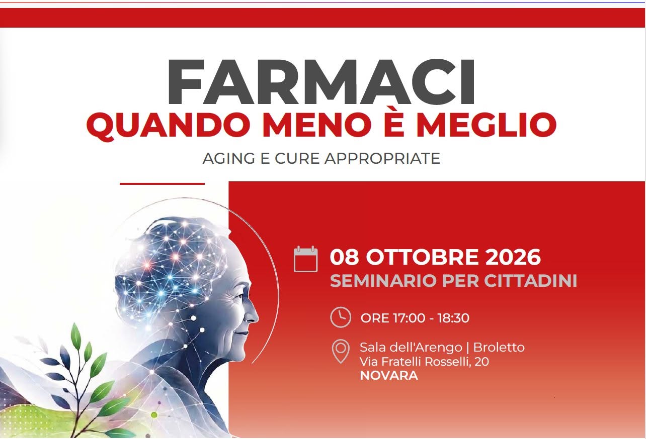 Plakat von FARMACI QUANDO MENO È MEGLIO - AGING E CURE APPROPRIATE