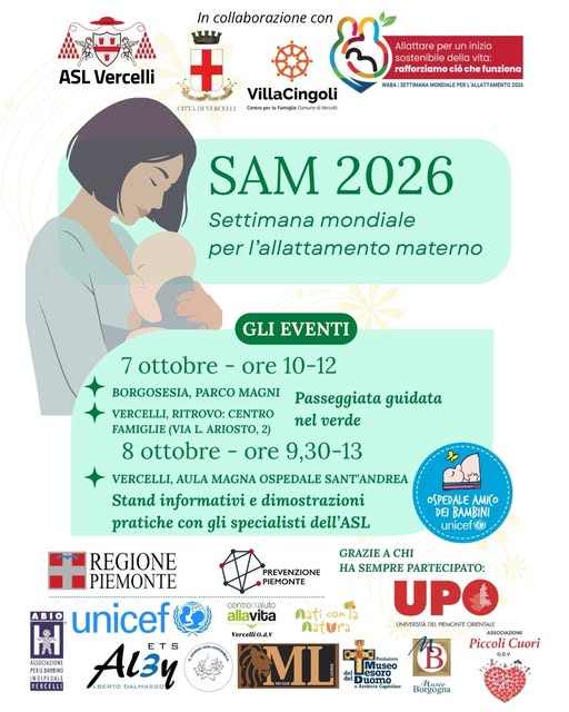 Plakat von Settimana Mondiale per l'Allattamento Materno 2026