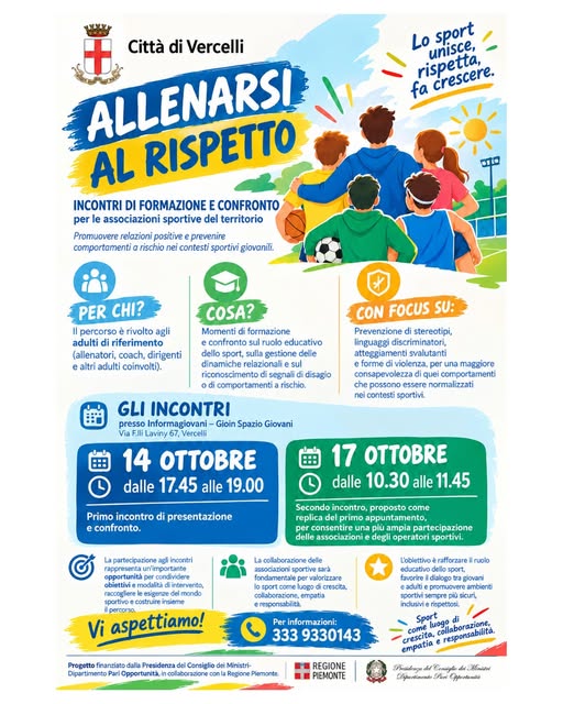 Locandina di Allenarsi al rispetto