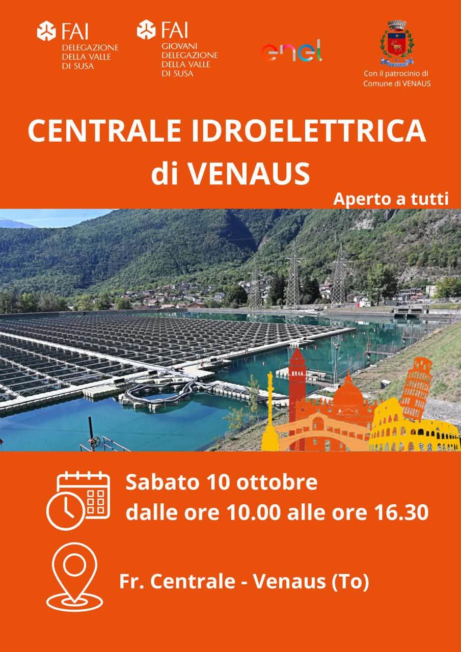 Plakat von Centrale Idroelettrica di Venaus