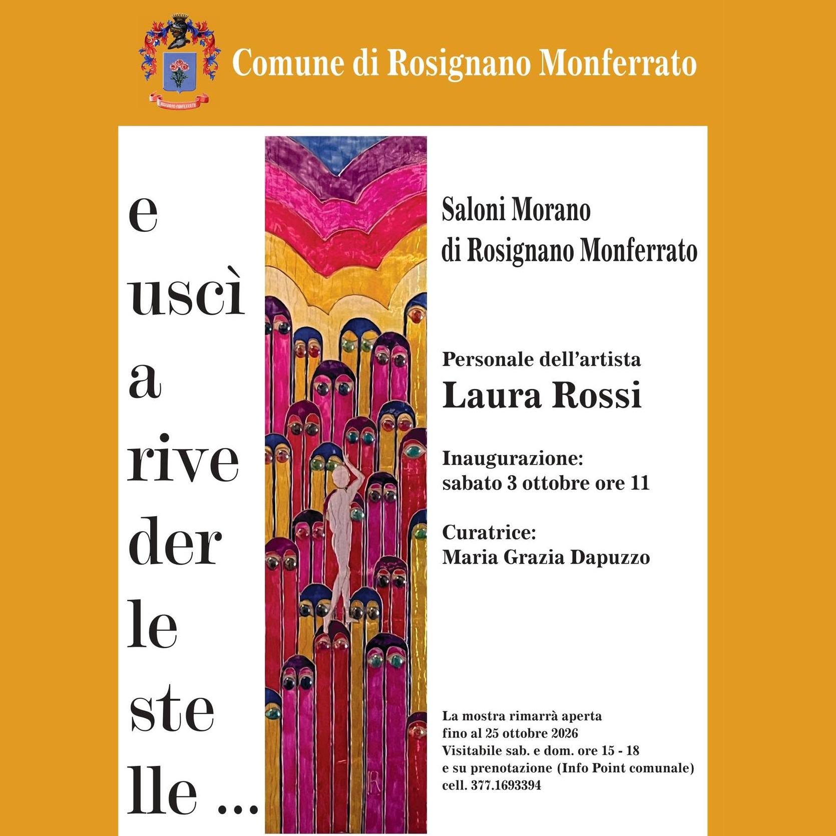 Plakat von Personale dell'artista Laura Rossi