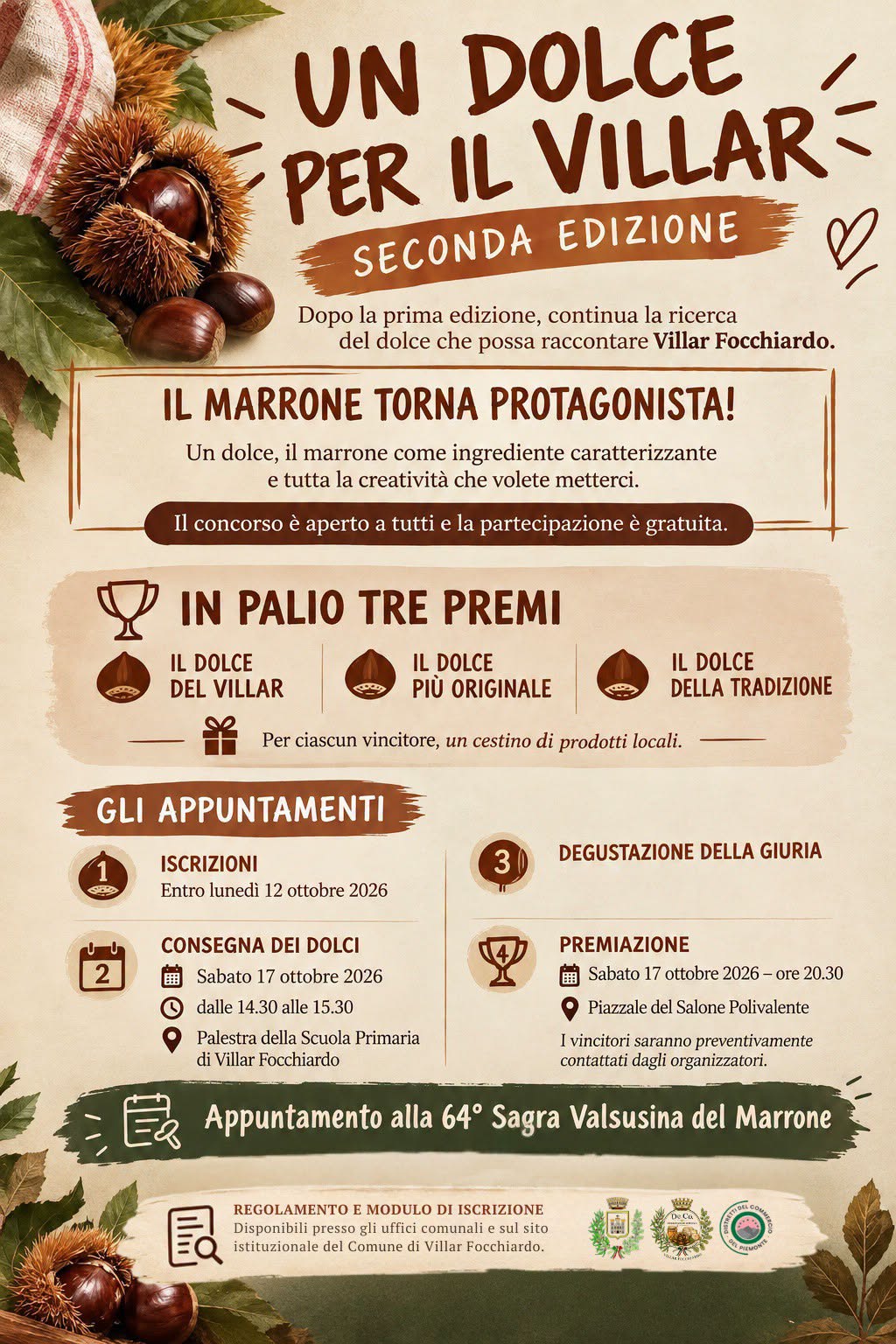 Locandina di Un dolce per il Villar - Seconda edizione