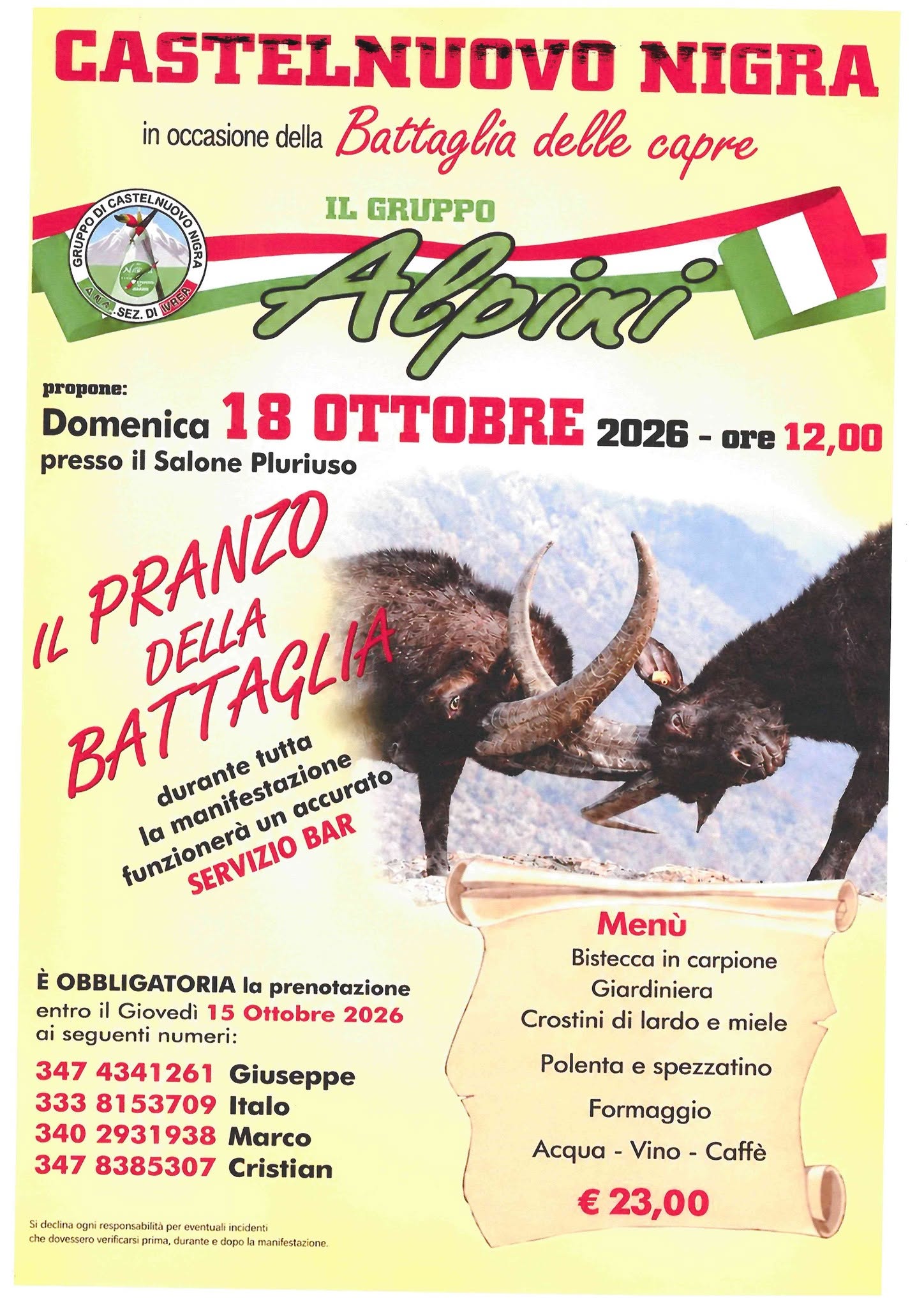 Locandina di Pranzo della Battaglia