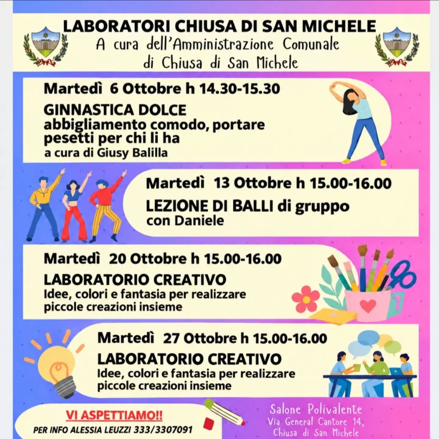 Poster for LEZIONE DI BALLI di gruppo