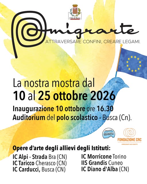 Plakat von MIGRARTE – Attraversare confini, creare legami
