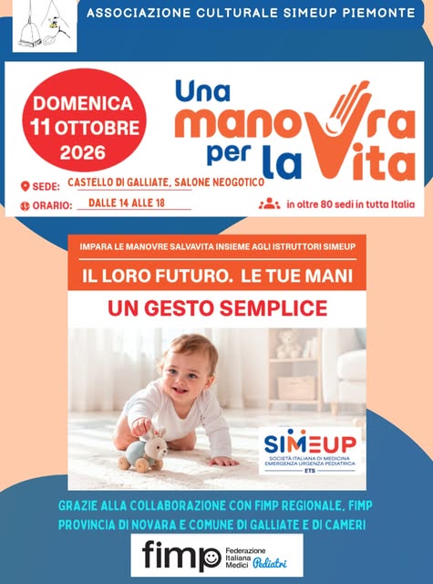 Plakat von Una Manovra per la Vita