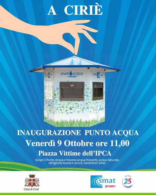 Plakat von Inaugurazione Punto Acqua