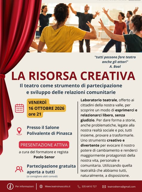 Locandina di La Risorsa Creativa