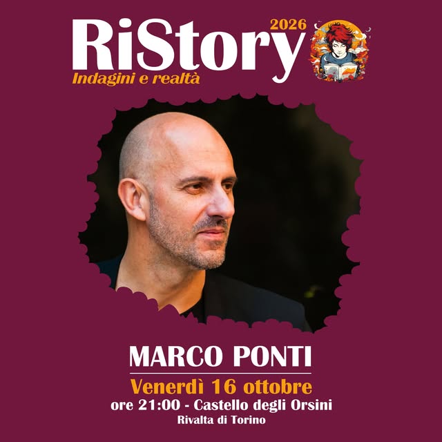 Locandina di RiStory - Indagini e realtà 2026: Marco Ponti