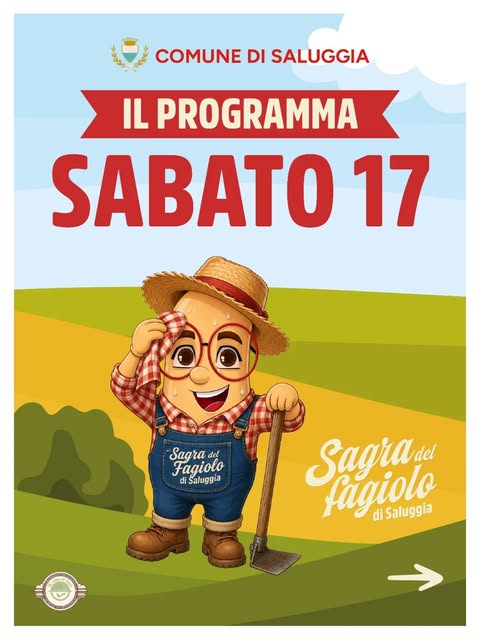 Locandina di Sagra del Fagiolo di Saluggia edizione 2026