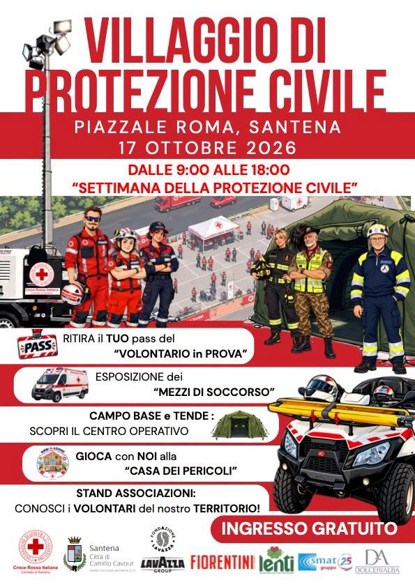 Locandina di Villaggio di Protezione Civile