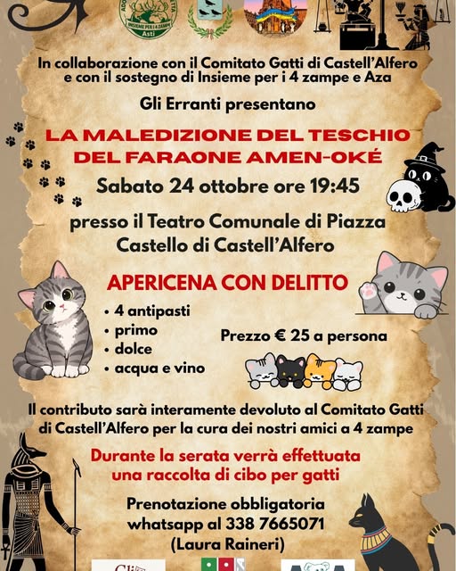 Poster for La maledizione del teschio del faraone Amen-Oké