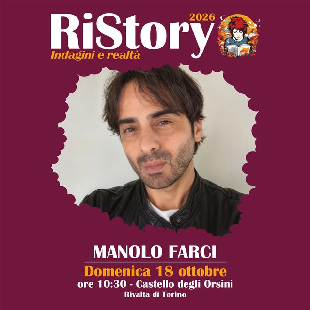 Locandina di RiStory - Indagini e realtà: Manolo Farci