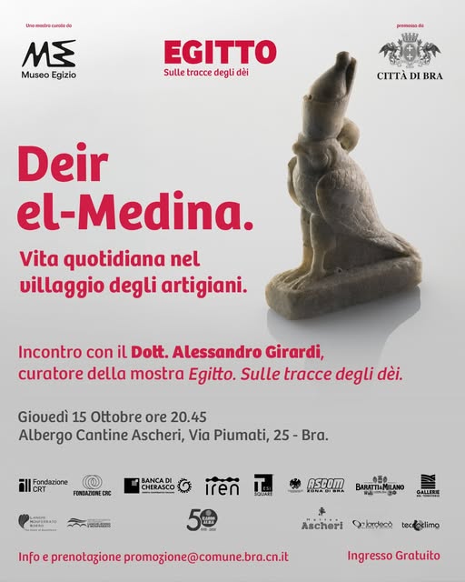 Locandina di Deir el-Medina. Vita quotidiana nel villaggio degli artigiani