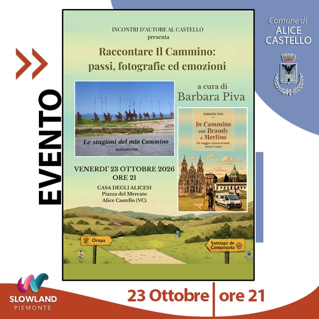 Poster for Raccontare il Cammino: passi, fotografie ed emozioni