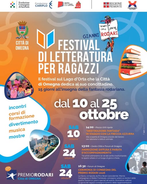 Poster for Festival di Letteratura per Ragazzi Gianni Rodari 2026