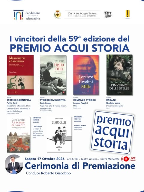 Locandina di Premio Acqui Storia - 59ª edizione