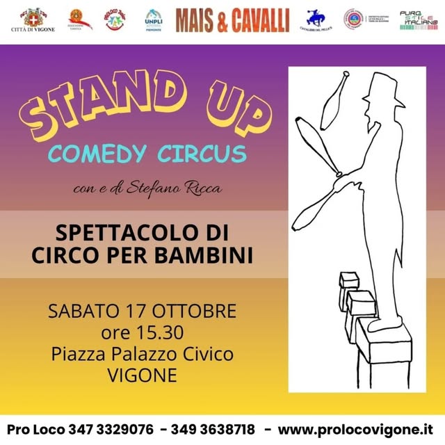 Locandina di Mais & Cavalli - Stand Up Comedy Circus