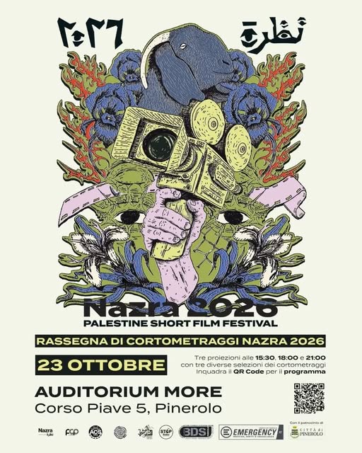 Locandina di Nazra Palestine Short Film Festival - Edizione Pinerolo