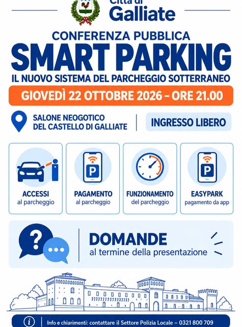 Poster for SMART PARKING - IL NUOVO SISTEMA DEL PARCHEGGIO SOTTERRANEO