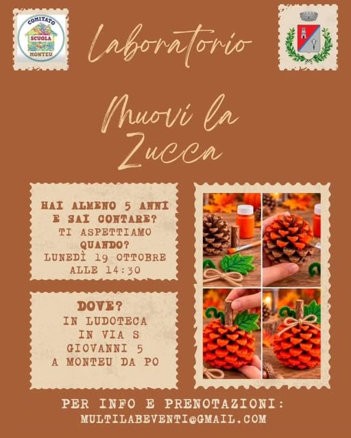 Locandina di Laboratorio Muovi la Zucca